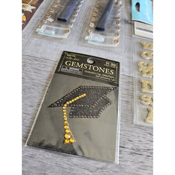 Sticker Lot Grad Graduation Graduate Scrapbooking 3D Stickers Jolee's RARE #60 - Picture 2 of 10